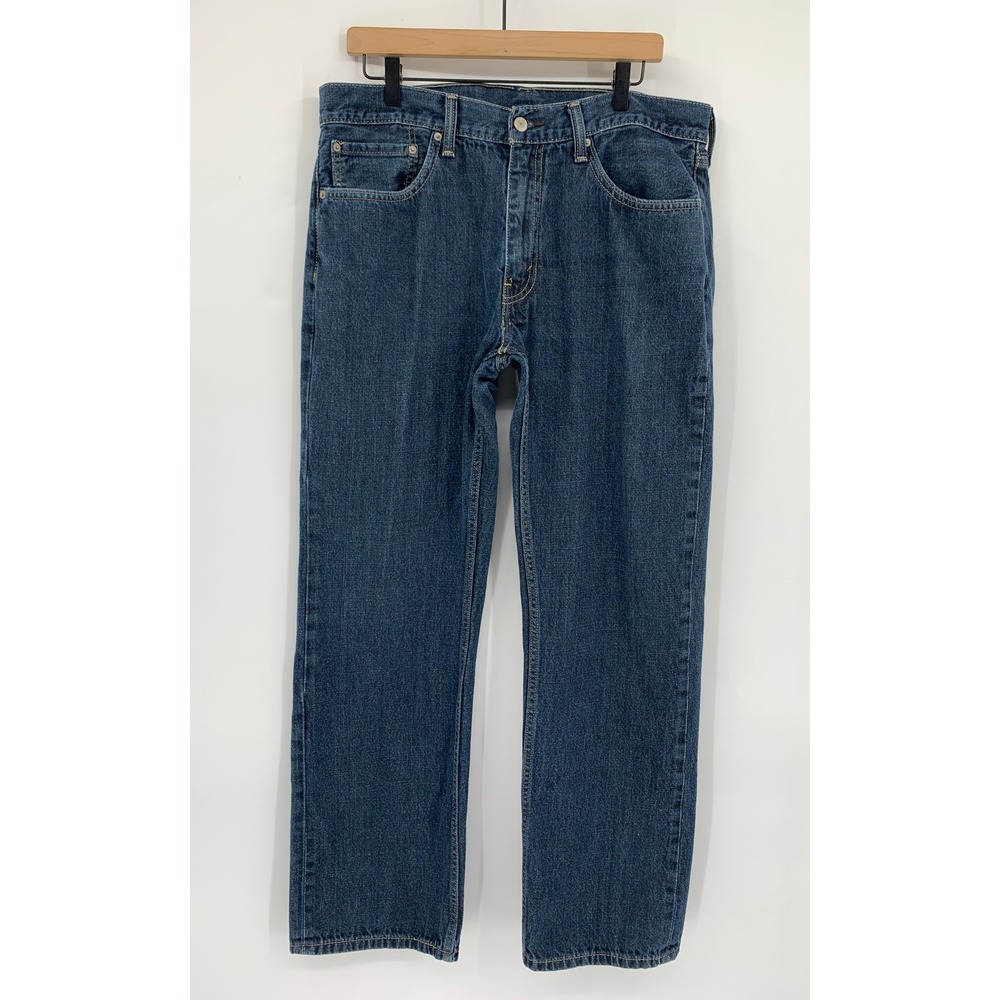 Levis 559 Jeans Mens 36x31 Blue Relaxed Straight Leg Denim Pants (Tag 36x34)